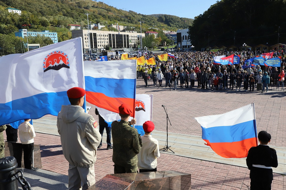 Всероссийская акция «Своих не бросаем» прошла в Петропавловске-Камчатском. Фоторепортаж. Фото: Виктор Гуменюк\ИА "Камчатка". Фотография 7