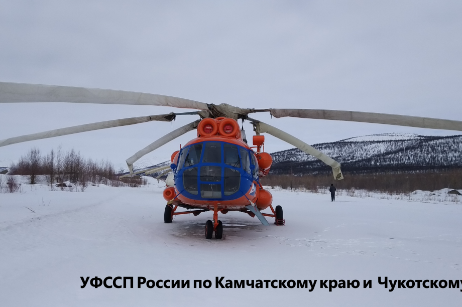 Вертолет фирмы-должника пойдет с молотка на Камчатке. Фото: УФССП России  по Камчатскому краю и Чукотскому АО