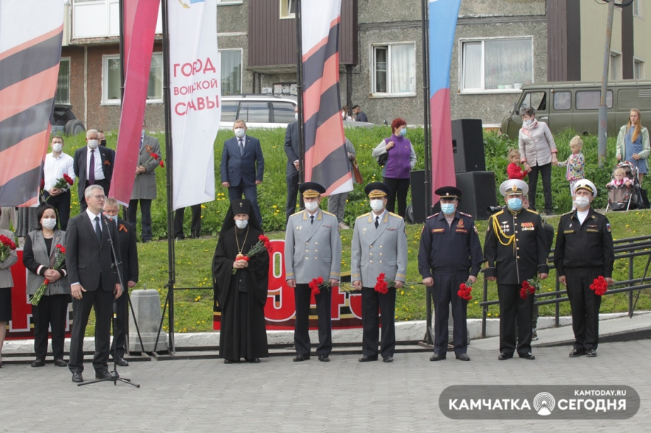 День памяти и скорби. Фото: Виктор Гуменюк / информационное агентство "Камчатка". Фотография 28