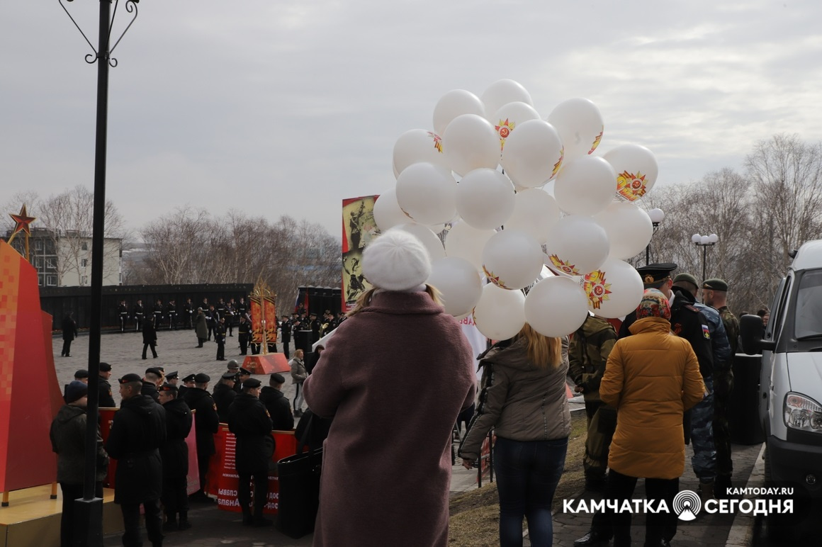 Памятные мероприятия в Парке Победы. Фото: Виктор Гуменюк. Фотография 42