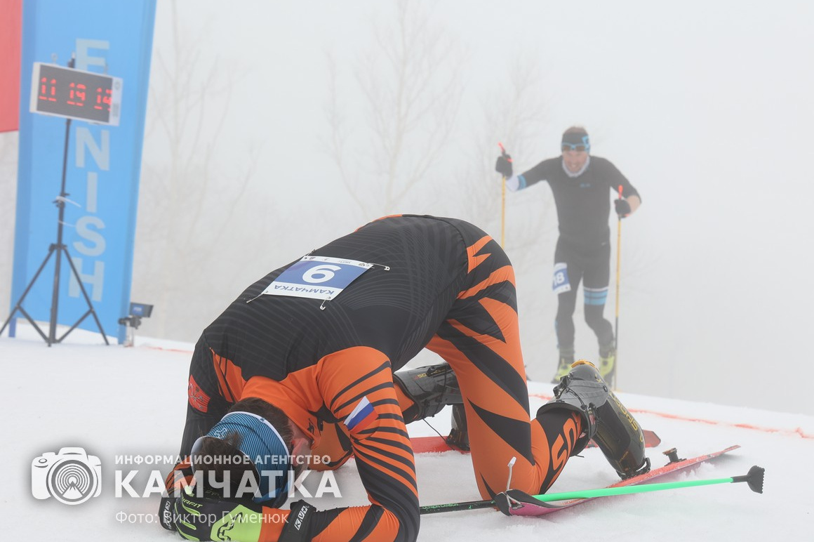 Соревнования по ски-альпинизму на Камчатке. Фоторепортаж. фото: Виктор Гуменюк. Фотография 44