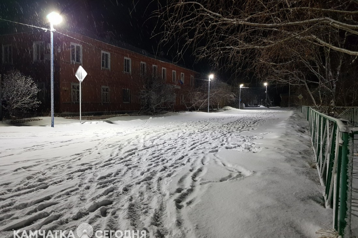 Камчатские Тиличики после снегопада. Фоторепортаж. Фото: Ольга Копейкина. Фотография 10