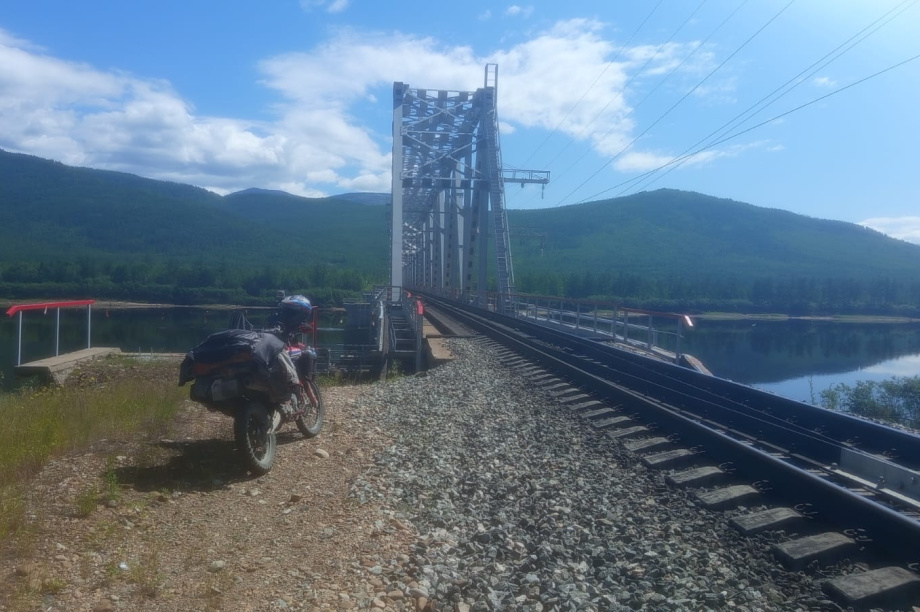 Мотопутешествие словака через всю Россию с остановкой на Камчатке. . Фотография 22