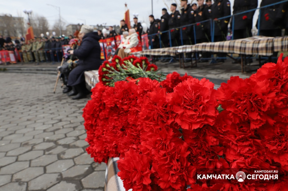 Памятные мероприятия в Парке Победы. Фото: Виктор Гуменюк. Фотография 47