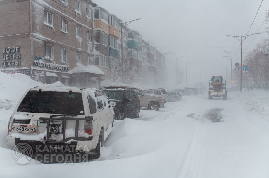 Белая стихия Камчатки (фоторепортаж). Фото: ИА «Камчатка». Фотография 31