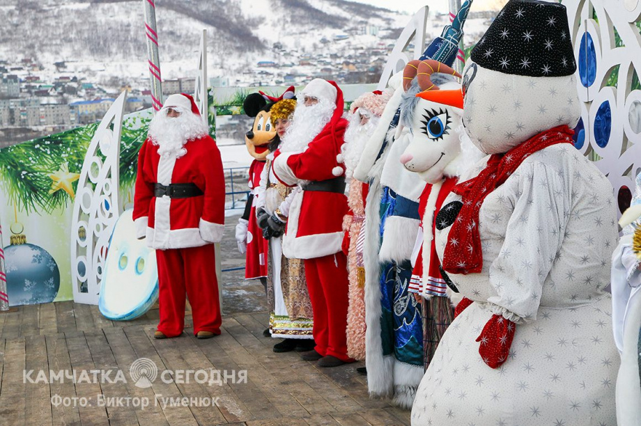Камчатские Деды Морозы. Фотоподборка. Фото: ИА "Камчатка"/ В. Гуменюк. Фотография 4