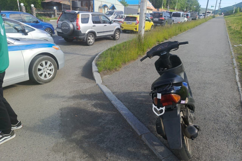 На Камчатке отловили лихачей-малолеток на мототехнике. Фото: Госавтоинспекция Камчатского края. Фотография 2