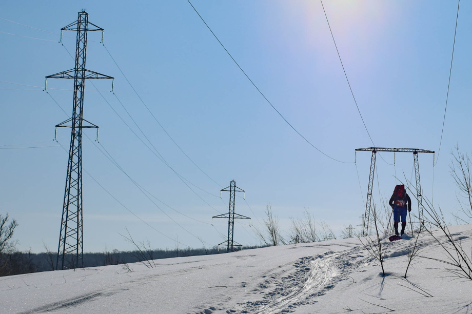 Лыжный поход в честь 8 Марта от турклуба «Медведь». Фото: «Камчатка Сегодня» \ Игорь Сафончик. Фотография 13