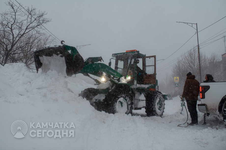 Белая стихия Камчатки (фоторепортаж). Фото: ИА «Камчатка». Фотография 11