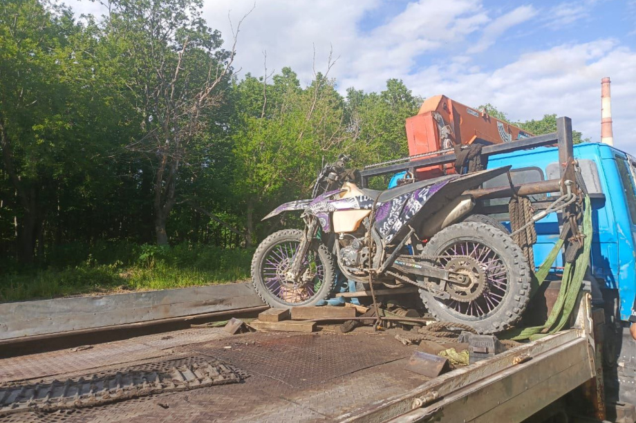 На Камчатке отловили лихачей-малолеток на мототехнике. Фото: Госавтоинспекция Камчатского края. Фотография 4