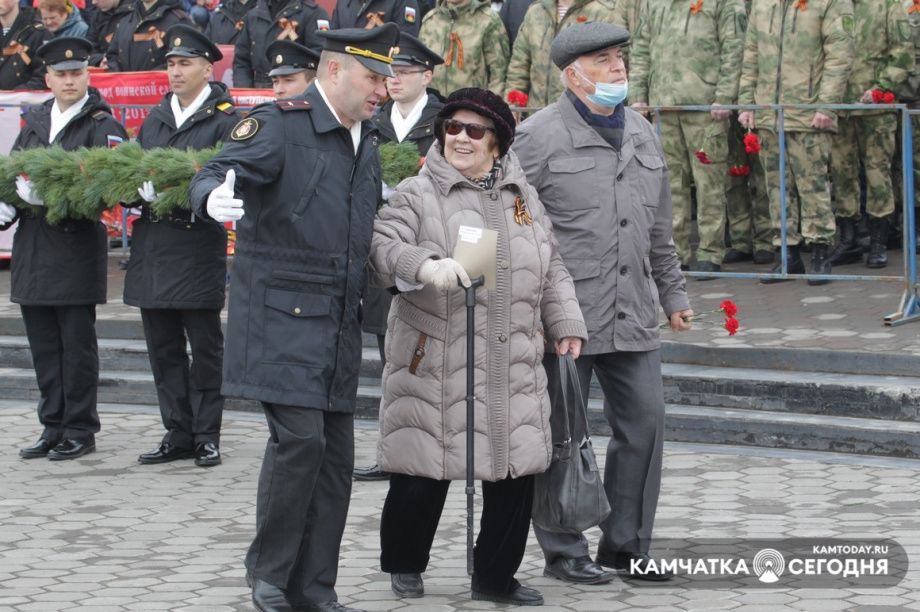 Памятные мероприятия в Парке Победы. Фото: Виктор Гуменюк. Фотография 16