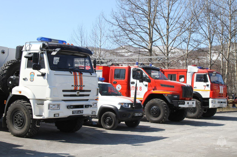 На Камчатке спасатели и пожарные перешли в усиленный режим. Фото: ГУ МЧС России по Камчатскому краю