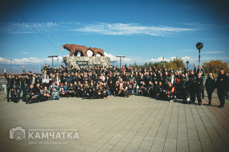 Камчатские байкеры завершили мотосезон 2024 года (фоторепортаж). Фото: ИА «Камчатка» . Фотография 86