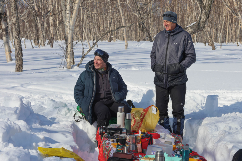 Лыжный поход в честь 8 Марта от турклуба «Медведь». Фото: «Камчатка Сегодня» \ Игорь Сафончик. Фотография 29