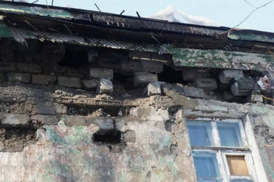 Жильцы аварийного дома на Камчатке много лет живут в опасных условиях. Избражение из соцсетей