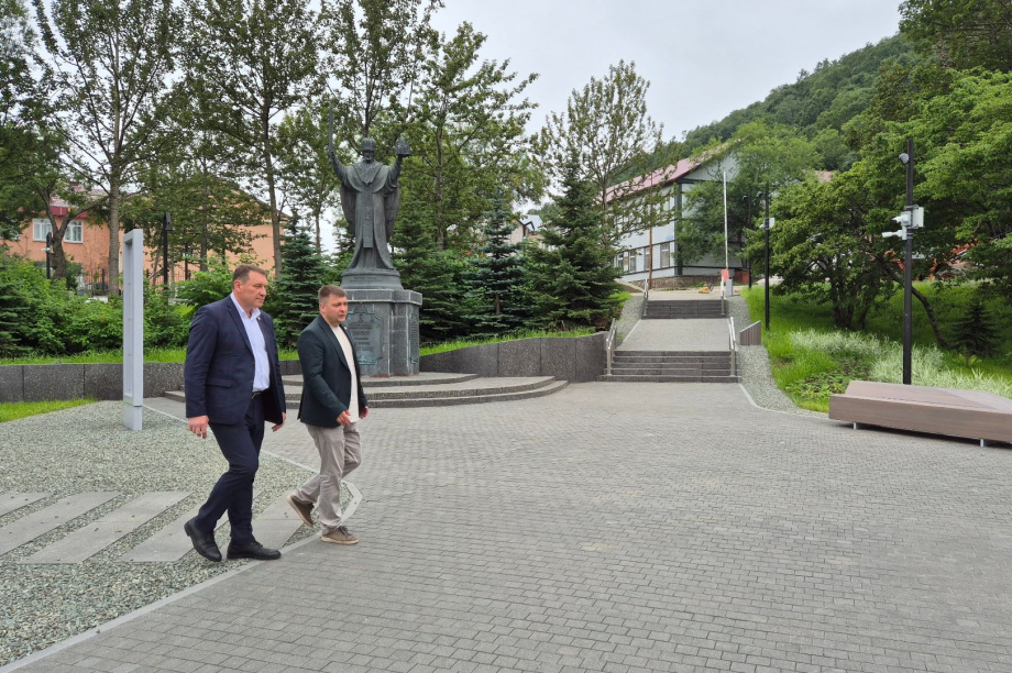Центр Петропавловска- Камчатского становится пешеходным. Фоторепортаж.. . Фотография 18