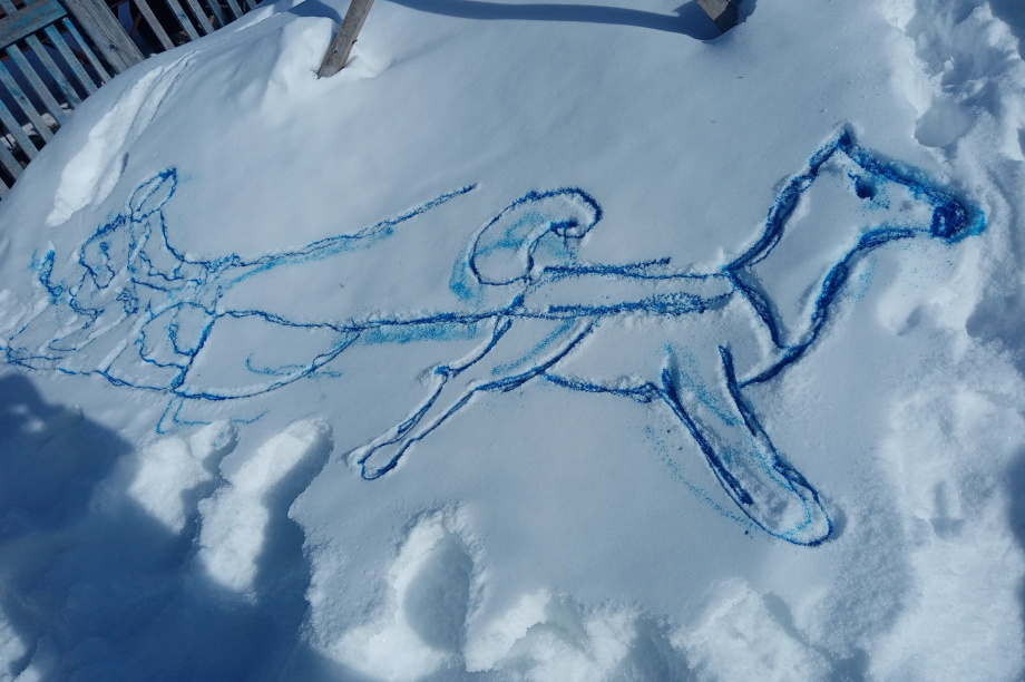 Конкурс снежных фигур завершился к «Берингии» на Камчатке. 1, 2, 3 места и отдельная номинация. Фото природного парка "Вулканы Камчатки". Фотография 3