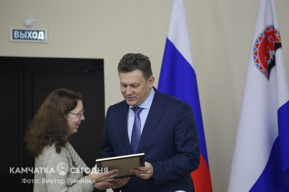 Лучших по профессии в рыбной отрасли наградили на Камчатке. Фото: Виктор Гуменюк\ИА "Камчатка". Фотография 42