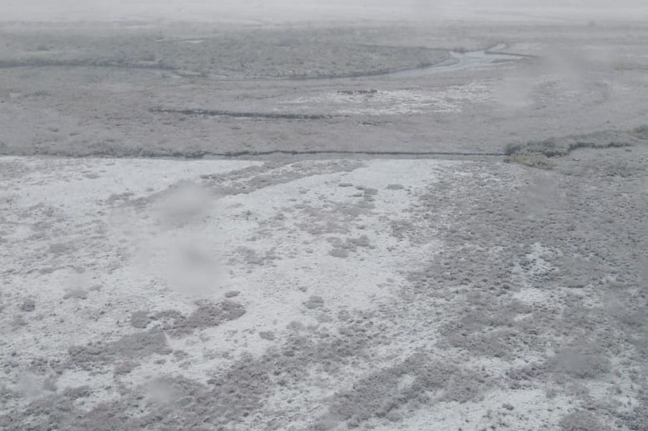 Первый снег выпал на Камчатке (Фото). Фото: Избиком Камчатского края. Фотография 2