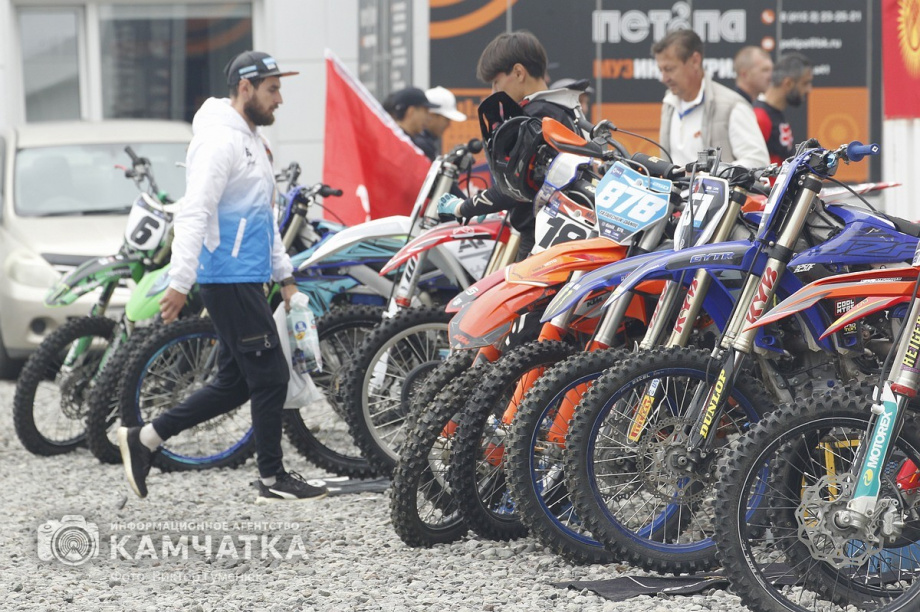 Сборная России победила на Кубке Содружества по мотокроссу на Камчатке. . Фотография 19