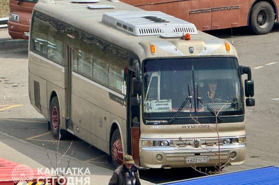 На Камчатке междугородний автобус 104 переходит на новое расписание. Фото: ИА "Камчатка". Фотография 1
