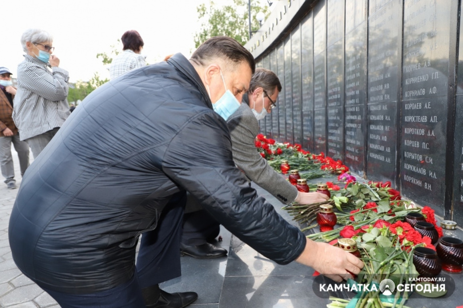 Всероссийская минута молчания. Фото: Виктор Гуменюк / информационное агентство "Камчатка". Фотография 5