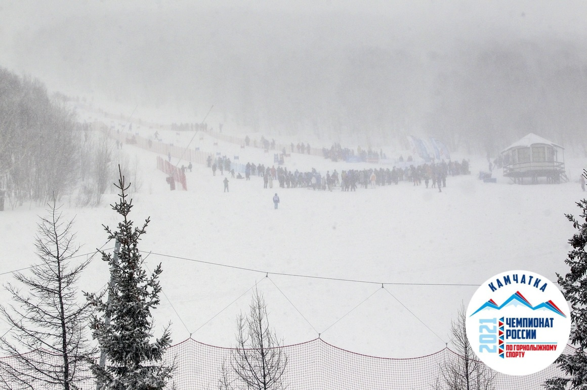 Финальный день соревнований горнолыжников на «Морозной». Фото: Виктор Гуменюк. Фотография 19