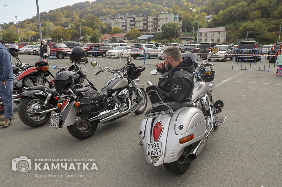 Камчатские байкеры завершили мотосезон 2024 года (фоторепортаж). Фото: ИА «Камчатка» . Фотография 70