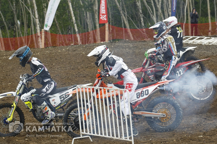 Сборная России победила на Кубке Содружества по мотокроссу на Камчатке. . Фотография 31