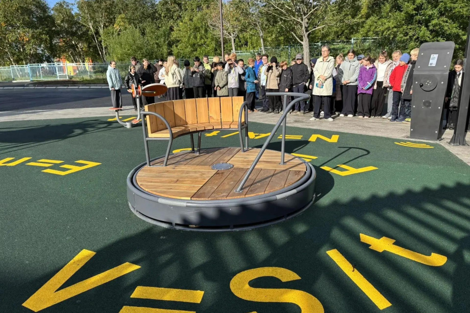 В Петропавловске-Камчатском открылась первая в регионе научная детская площадка. Фото: Министерство образования Камчатского края. Фотография 2