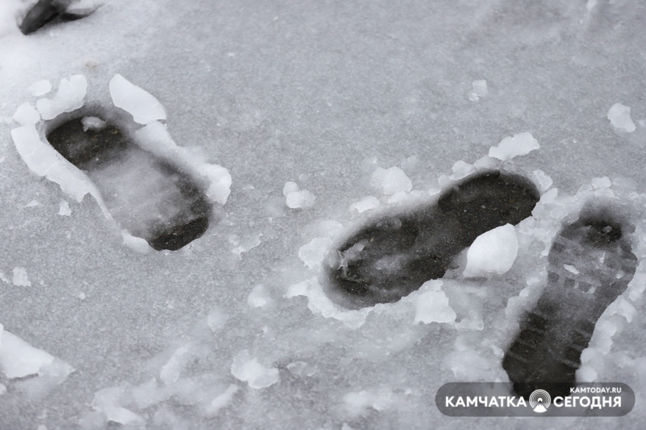 Апрельский снег. Фото: Виктор Гуменюк / информационное агентство "Камчатка". Фотография 41