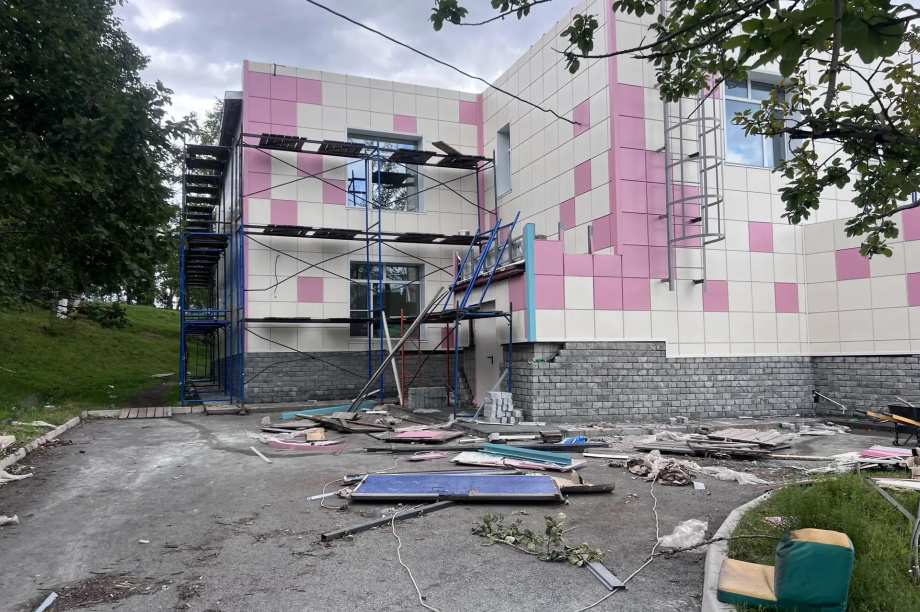 В Петропавловске-Камчатском завершается капремонт Детского сад № 6. . Фотография 3