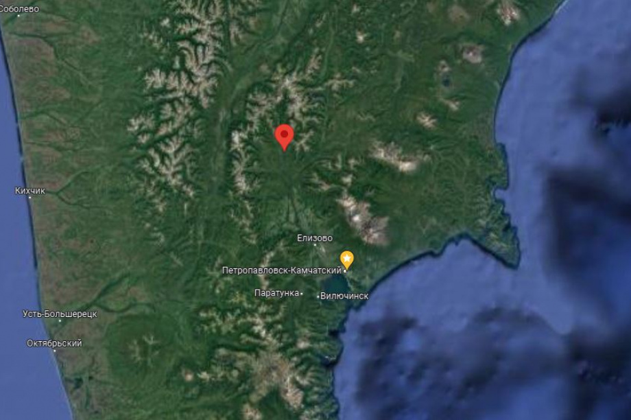 Землетрясение магнитудой 4,3 произошло на Камчатке. 
