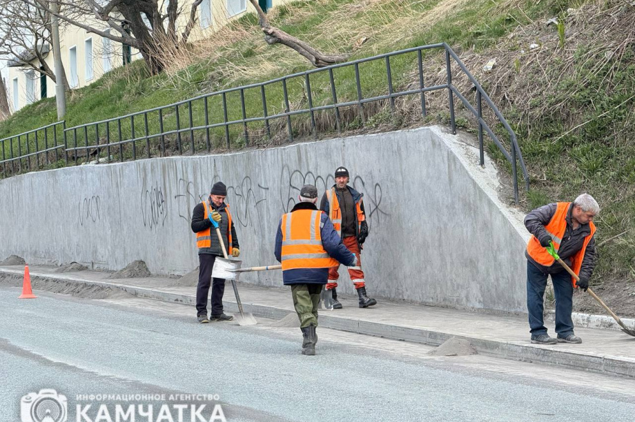 Петропавловск-Камчатский готовится стать чистым. Фоторепортаж с улиц. ИА Камчатка, ПКГО. Фотография 4