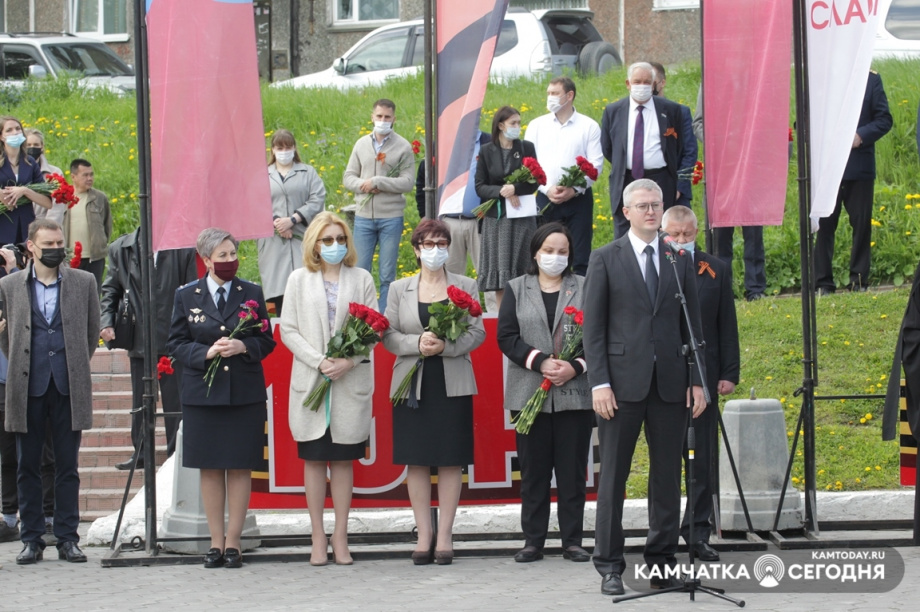 День памяти и скорби. Фото: Виктор Гуменюк / информационное агентство "Камчатка". Фотография 30