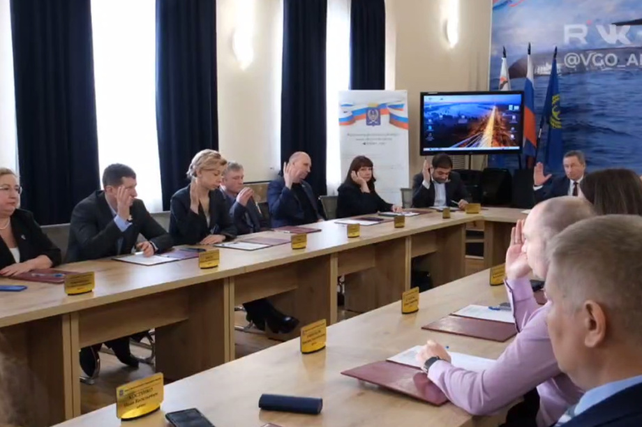 Олег Бондаренко избран главой Вилючинска. Фото: Городская Дума ВГО. Фотография 6