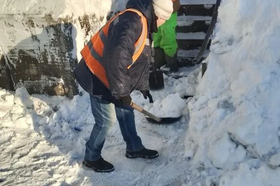 В мэрии разъяснили, по какому принципу Петропавловск-Камчатский расчищают от снега . Фото: ПКГО официальные новости. Фотография 4