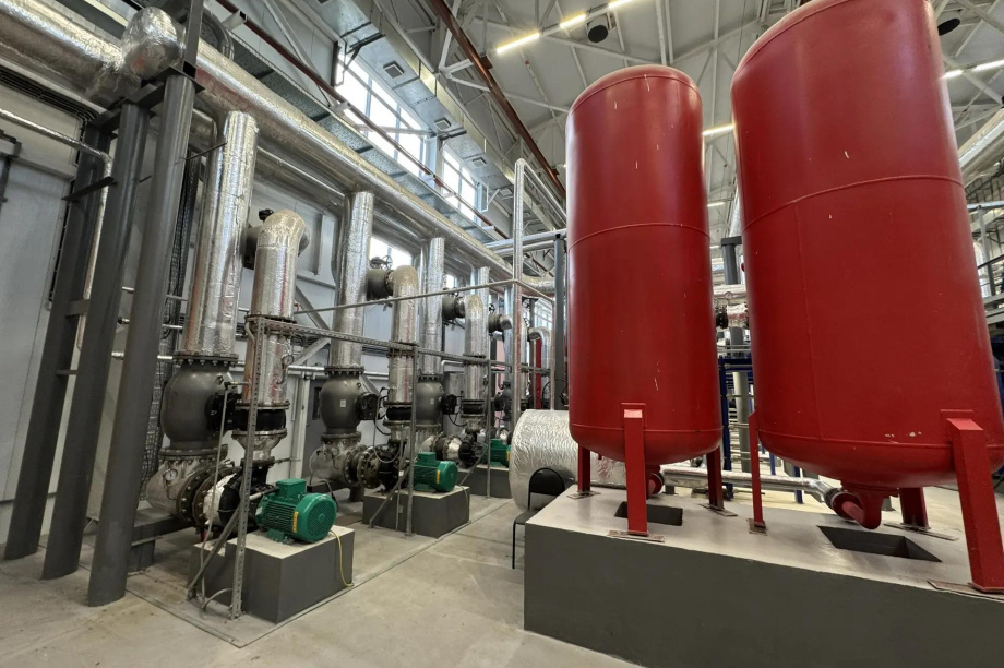 В Петропавловске запустили крупнейшую в регионе газовую котельную. Фото: kamgov.ru. Фотография 3