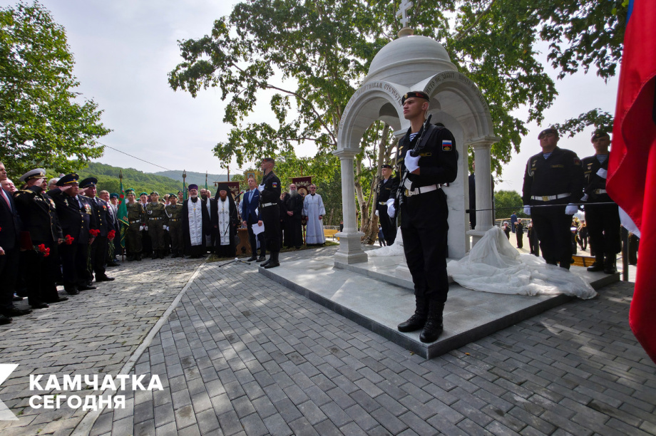 В Петропавловске-Камчатском открыли часовню в память о защитниках Отечества. Фото. ИА Камчатка. Фотография 1
