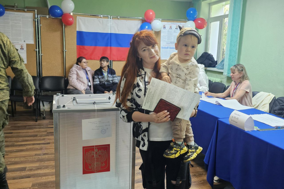 К полудню субботы явка на выборах губернатора Камчатки достигла 25,43 процента. Фото: телеграм-канал Избирательной комиссии Камчатского края