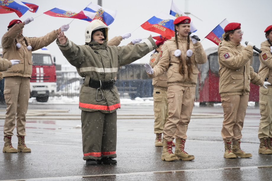 На Камчатке отметили 377 лет пожарной охраны (фоторепортаж). . Фотография 1