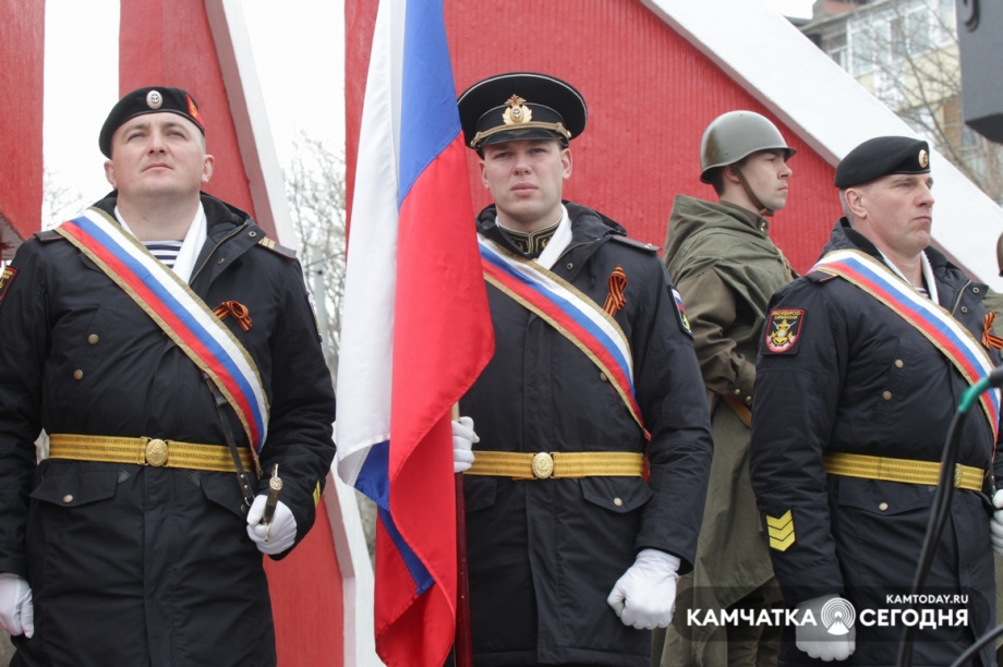 Памятные мероприятия в Парке Победы. Фото: Виктор Гуменюк. Фотография 35