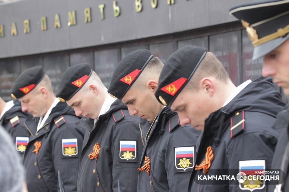 Памятные мероприятия в Парке Победы. Фото: Виктор Гуменюк. Фотография 37