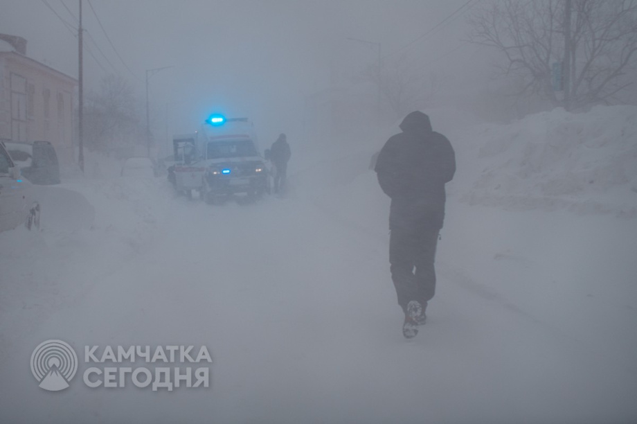 Белая стихия Камчатки (фоторепортаж). Фото: ИА «Камчатка». Фотография 10