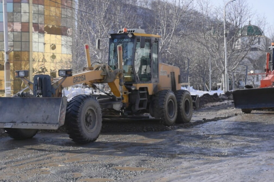 К ремонту дороги в центре Петропавловска приступят в середине мая. 