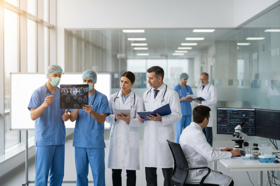 Семь новых врачей приступили к работе в Камчатской краевой больнице. Фото: министерство здравоохранения Камчатского края