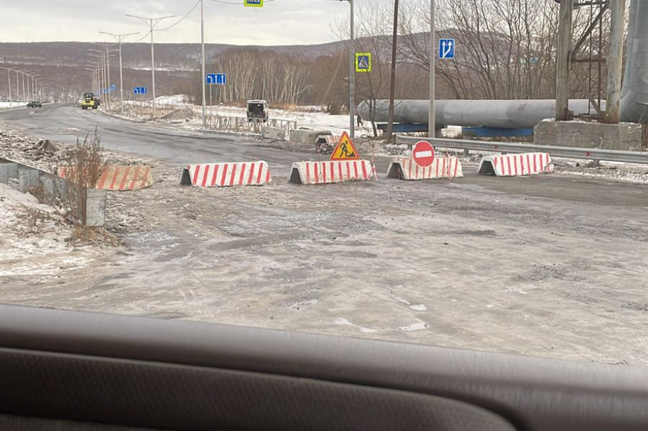 Дорогу Ларина – Королёва в Петропавловске перекрыли минимум до середины декабря. Фото: "Право на руль" 