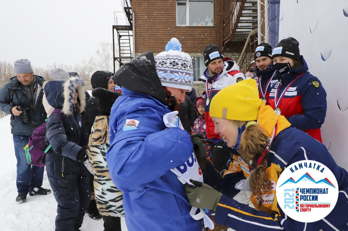 Финальный день соревнований горнолыжников на «Морозной». Фото: Виктор Гуменюк. Фотография 80