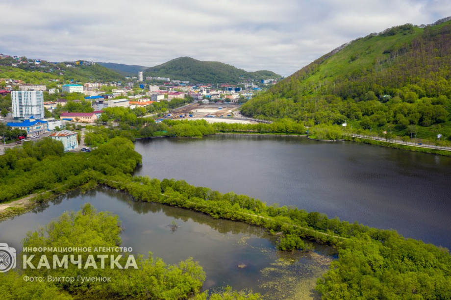 Строительство очистных сооружений на Култучном озере на Камчатке тормозят судебные споры. Фото: ИА "Камчатка"