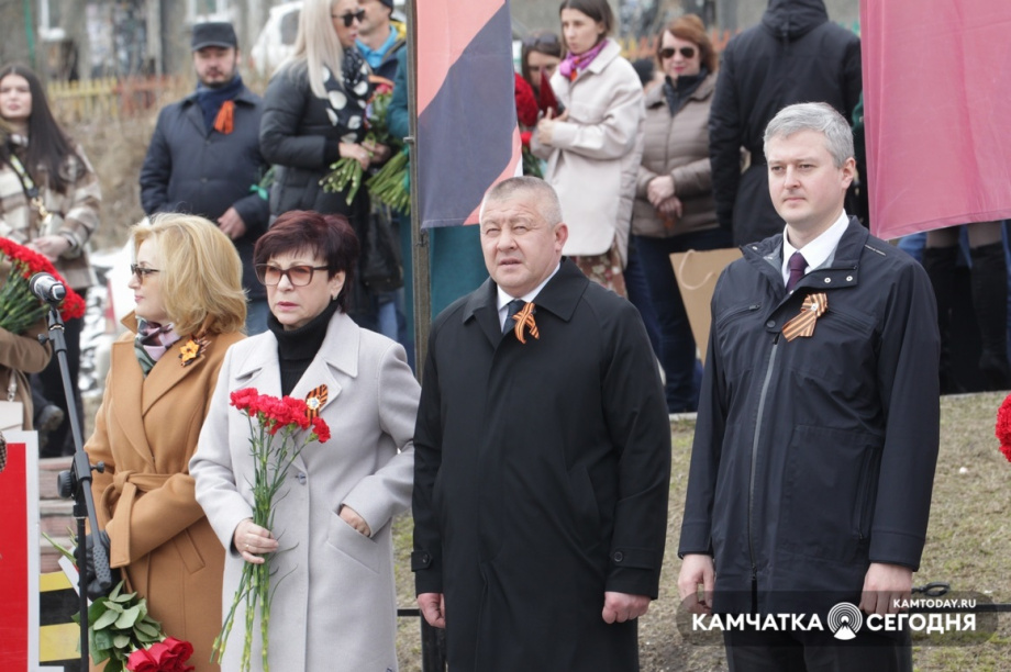 Памятные мероприятия в Парке Победы. Фото: Виктор Гуменюк. Фотография 18